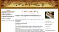 Desktop Screenshot of keskiaika.org